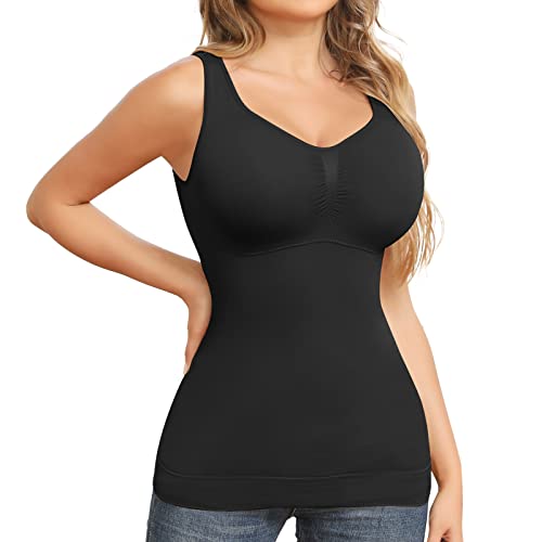 Shapewear Camisoles with Built-in Bra