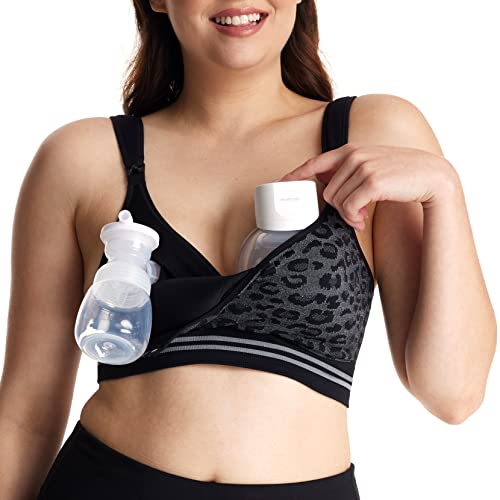 Momcozy 4-in-1 Pumping Bra: Hands-Free Comfort and Support