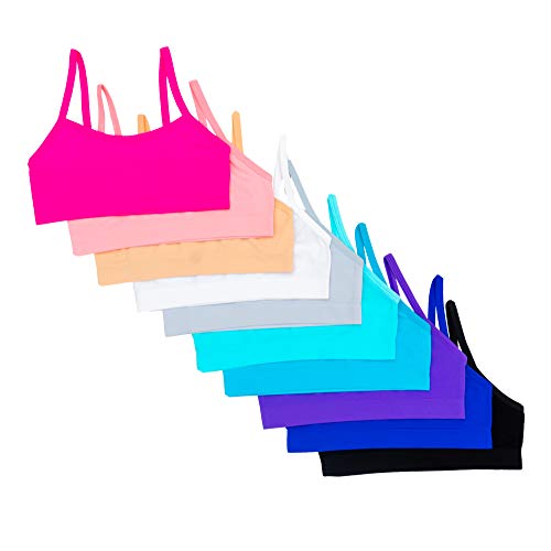 Alyce Intimates No Show Girls Sports Bra (Pack of 10)