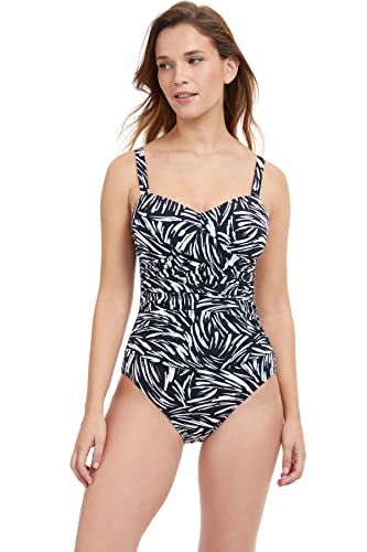 Profile by Gottex Women's Black Swan D-Cup One Piece
