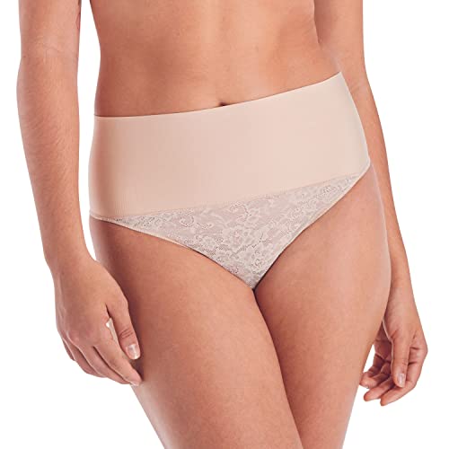 Maidenform Tame Your Tummy Lace Thong Shapewear