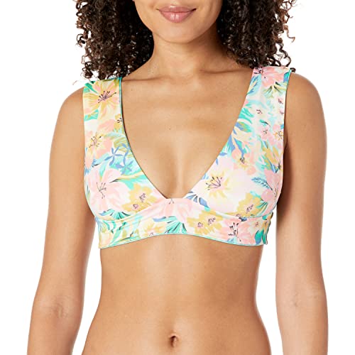 Billabong Sweet Tropics Reversible Plunge Bikini Top