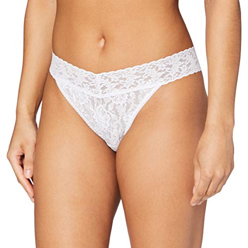 Hanky Panky Signature Lace Thong - White