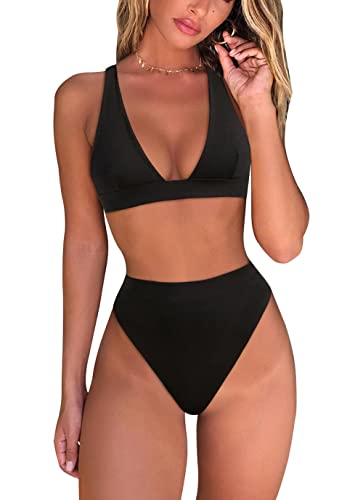 Black Bikini Swimsuits for Women