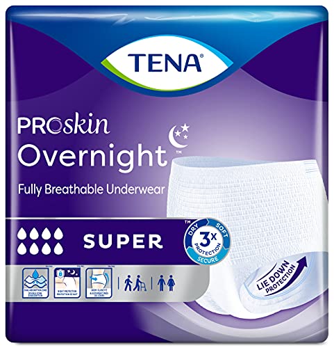 TENA ProSkin Overnight Super Protective Incontinence Underwear