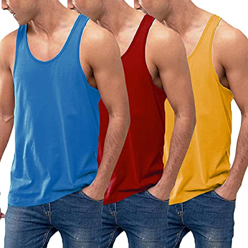 COOFANDY Men's 3 Pack Tank Tops: Comfort and Style!
