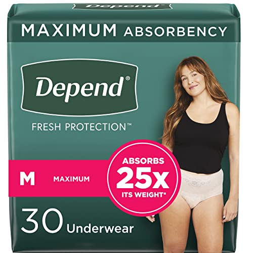 Depend Fresh Protection Incontinence Underwear