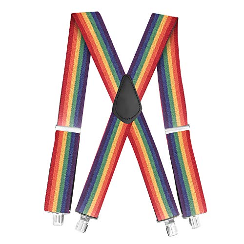 Jackster Rainbow Suspenders