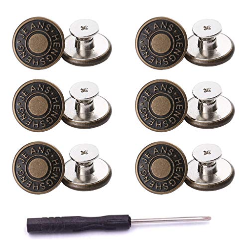 ICEYLI Metal Jeans Buttons