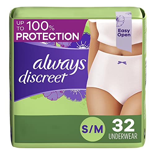 Always Discreet Adult Incontinence & Postpartum Underwear