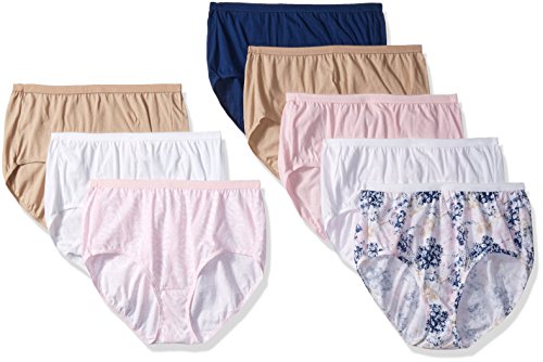 JMS Women's 8-Pack Cotton Brief Panty