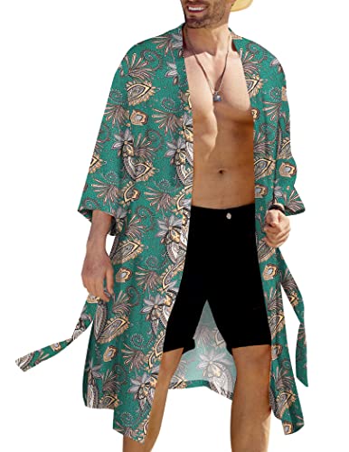 COOFANDY Men's Kimono Robe