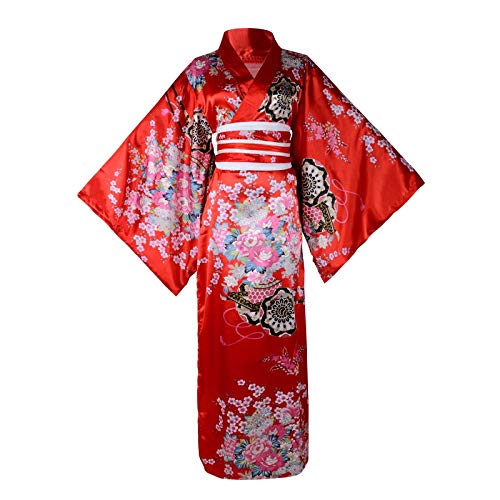 Women Japanese Kimono Robe