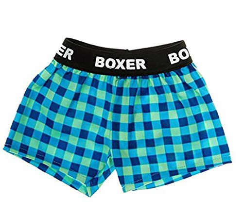 Flannel Boxer Shorts Teddy Bear Clothes