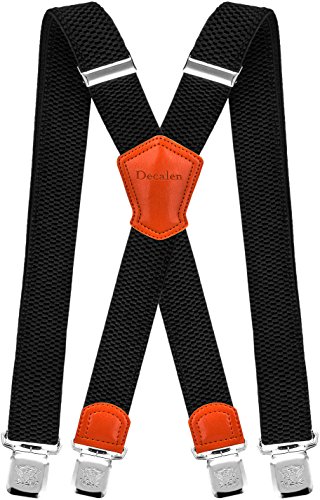 Decalen Mens Suspenders - Reliable and Stylish Braces for Big and Tall Men