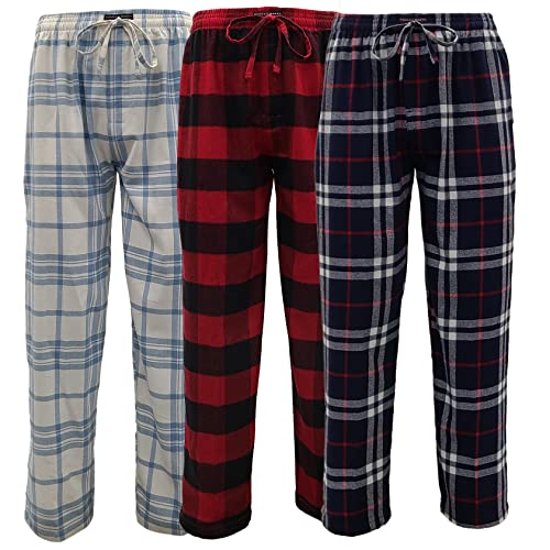 Andrew Scott Men's Flannel Pajama Lounge Pants