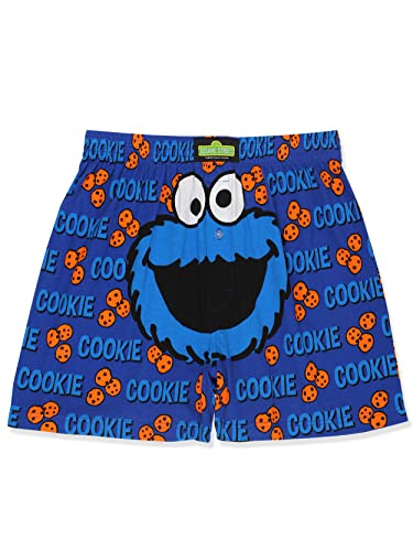 Sesame Street Cookie Monster Boxer Lounge Shorts