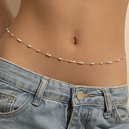 Pearl Belly Body Chains
