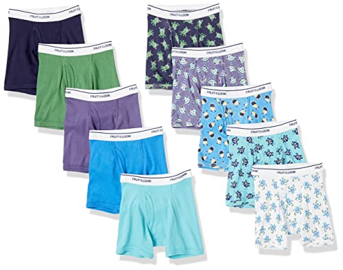 Fruit of the Loom Boys Tag Free Cotton Boxer Briefs