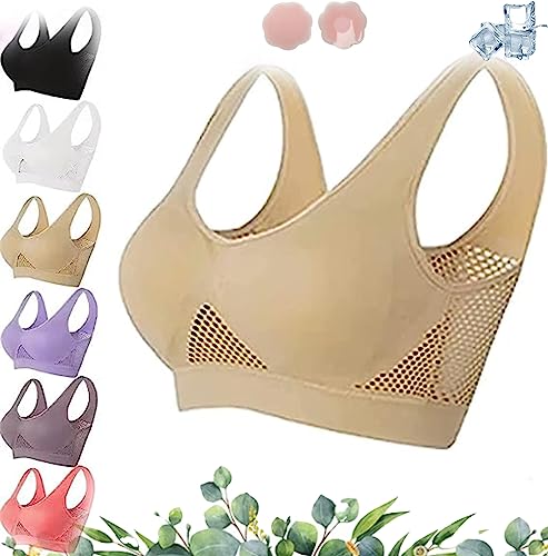 Stainlesh Breathable Cool Lift Up Air Bra