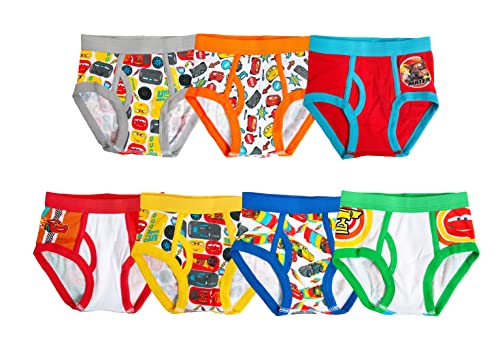 Disney Cars 7 Pack Briefs - Fun and Practical Underwear for Kids