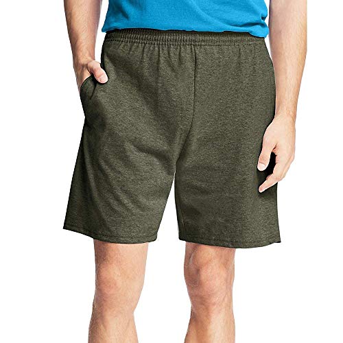 Hanes Men's Camo Green Shorts