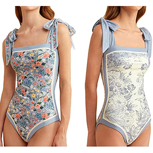 Reversible Floral Print Swimsuit