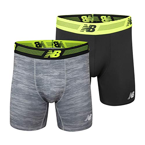New Balance Men's Premium Boxer Brief Underwear