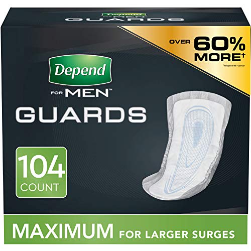 Depend Incontinence Guards/Incontinence Pads for Men