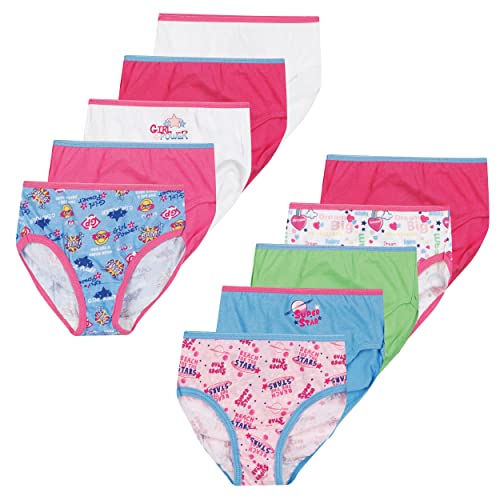 Hanes Girls' Cotton Tagless Panties