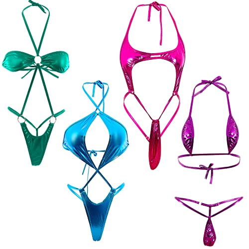 Zhanmai G String Thong Bikini Sets Swimwear