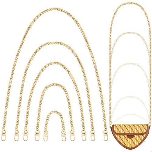 Gold Purse Chain, 5PCS Crossbody Chain Strap