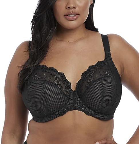 Elomi Women's Plus Size Charley Lace Plunge Bra
