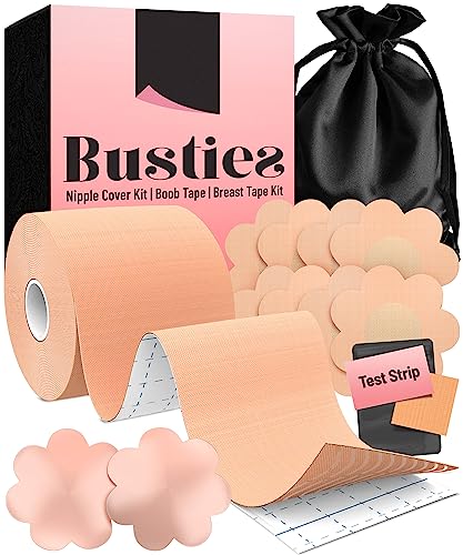 BUSTIES Boob Tape Kit: Lift and Support for Large Breasts