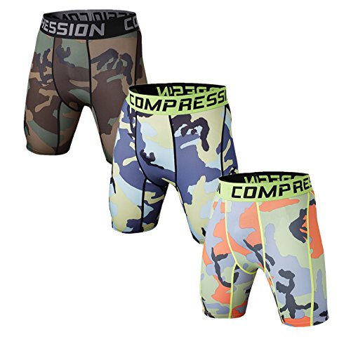 Holure Men's Sport Compression Shorts