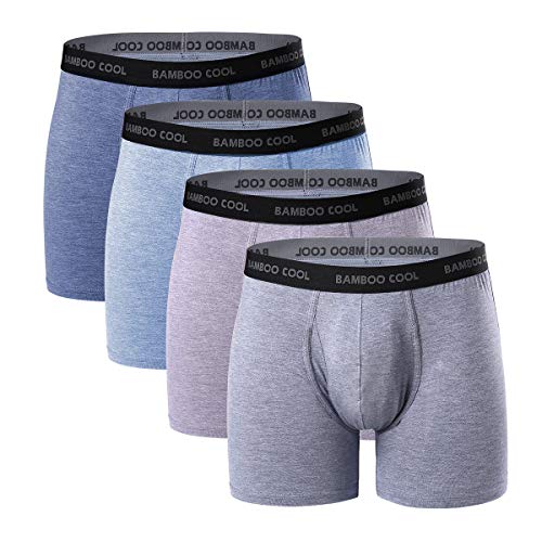 Soft and Comfortable Men's Bamboo Boxer Briefs