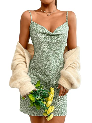 SweatyRocks Women's Floral Sleeveless Dress