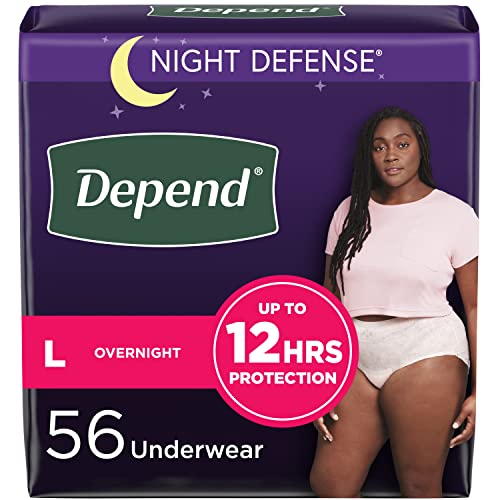 Depend Night Defense Incontinence Underwear for Women
