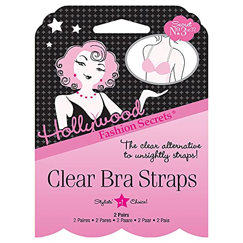 Hollywood Fashion Secrets Clear Bra Straps - The Ultimate Invisible Solution