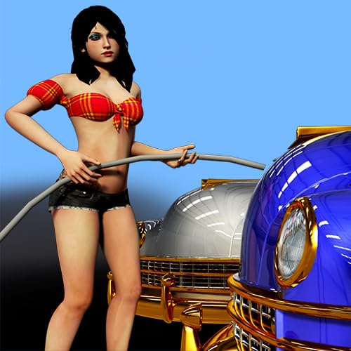 Bikini Car Wash - Cheerleader Luxury Vehicle Cleaning