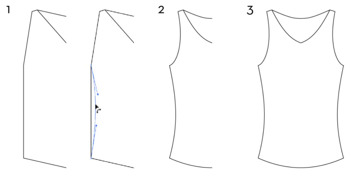 How To Draw A Tank Top
