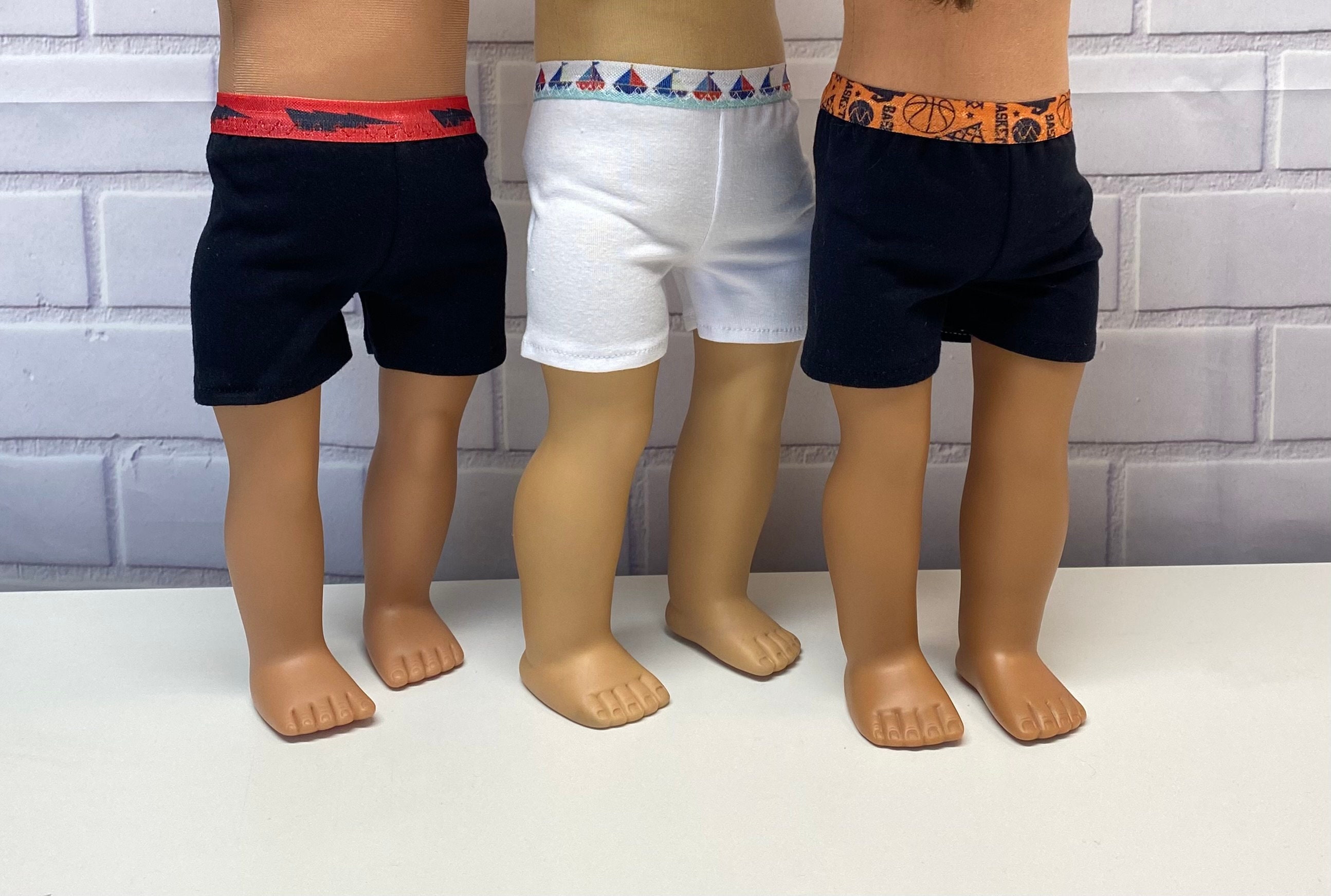 How To Make Boy Doll Boxer Shorts