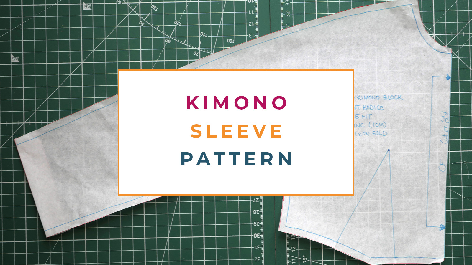 How To Make Kimono Sleeves
