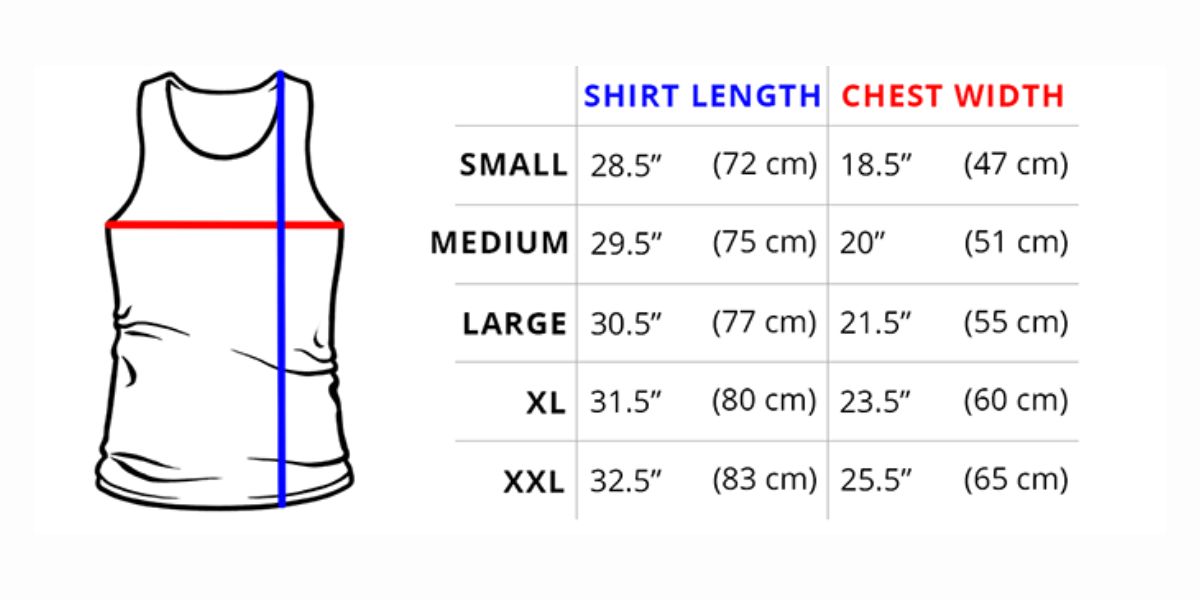 How To Measure Tank Top Size