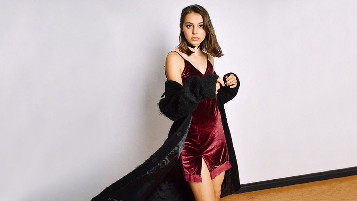 What To Wear With A Velvet Slip Dress
