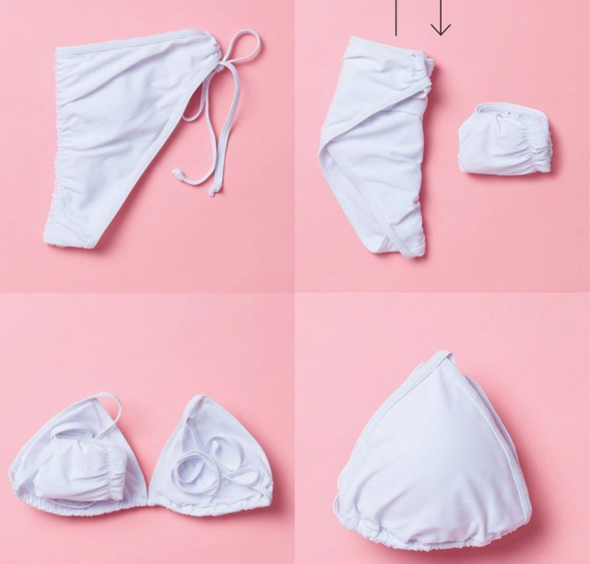 How To Fold A Bikini