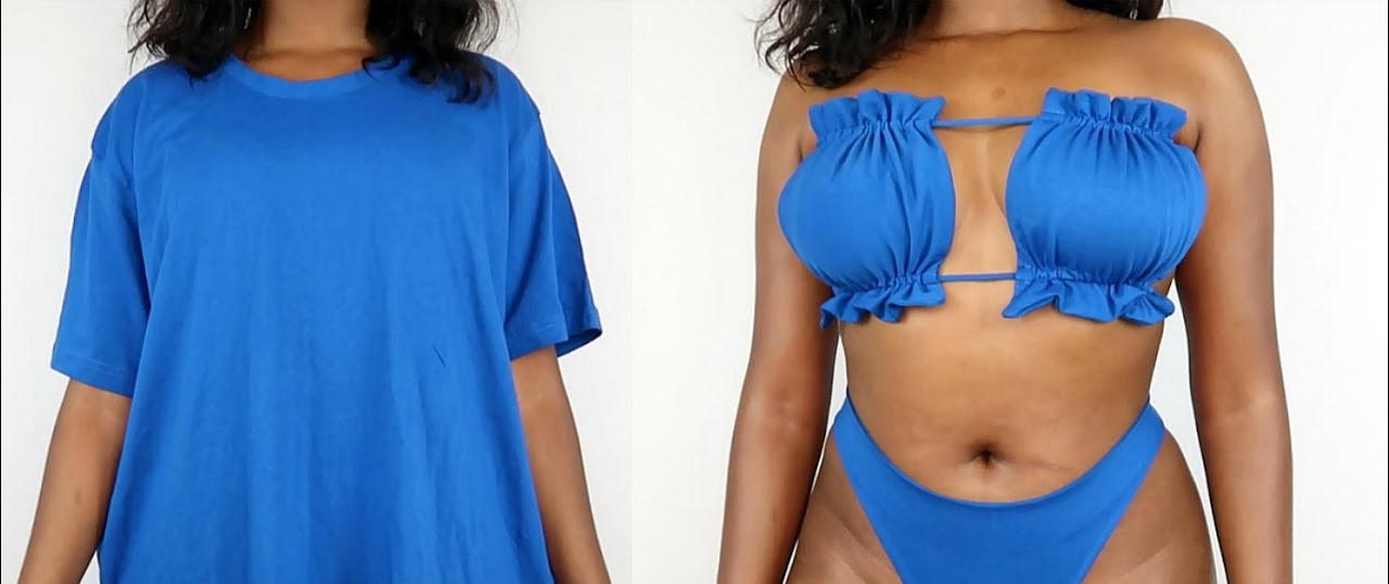How To Make A T-Shirt Bikini